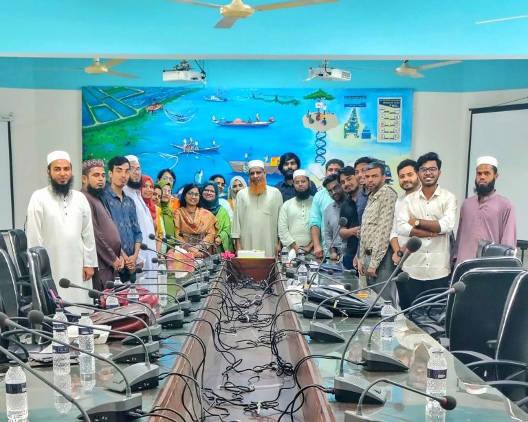 The Laboratory of Fish Ecophysiology recently hosted inaugural PhD seminars for Md. Mokhlasur Rahman and Md. Shafiul Alam under Prof. Dr. Md. Shahjahan.